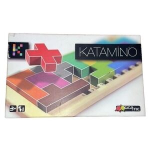 Gigamic Katamino Wooden Puzzle Game 3D Pentomino Logic Brain Teaser